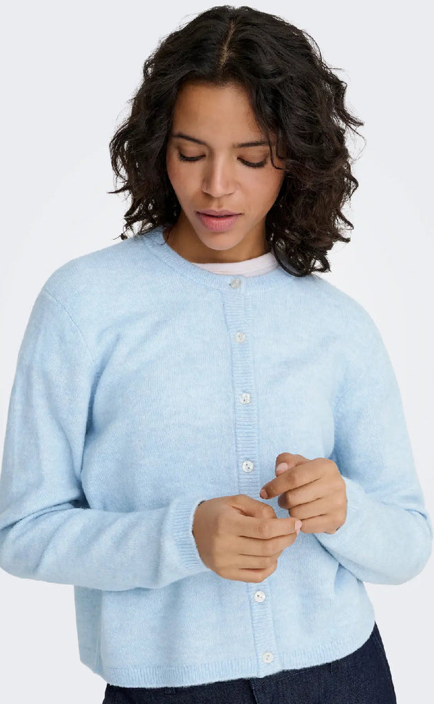 ONLY Cardigan - Simoni - Cashmere Blue/Melange