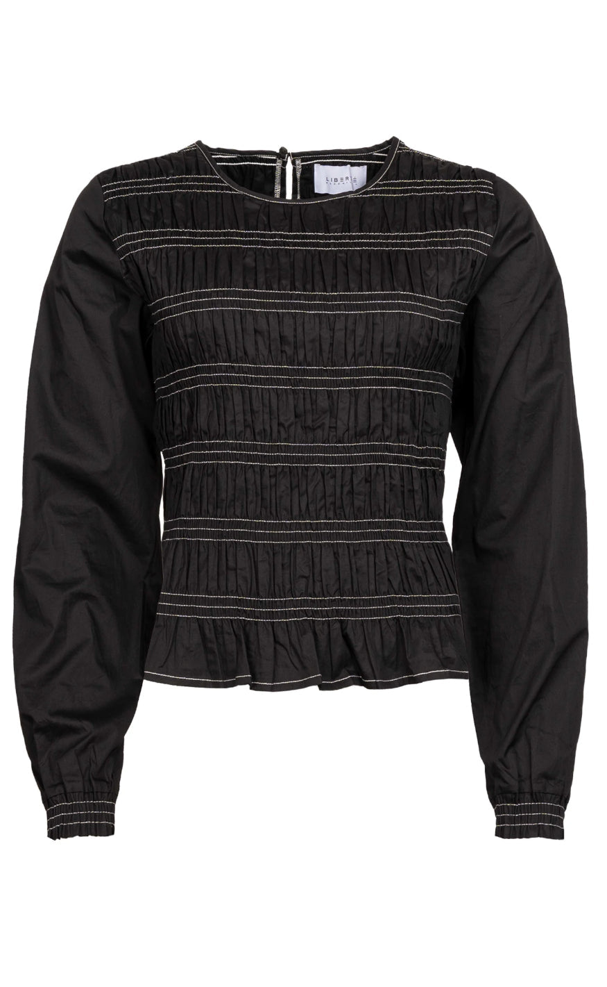 Liberte Bluse - Mero - Black