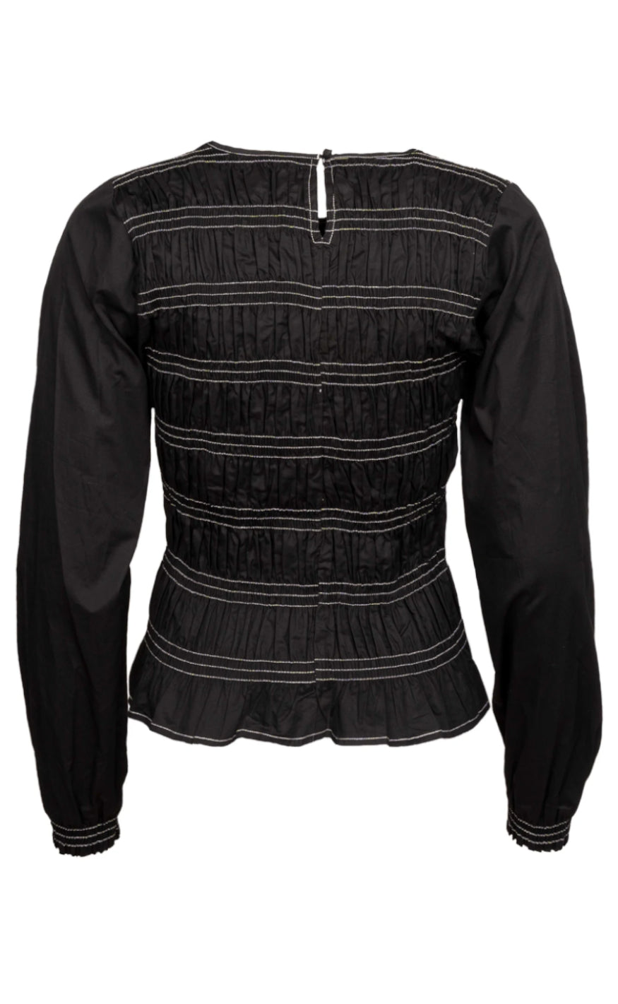 Liberte Bluse - Mero - Black
