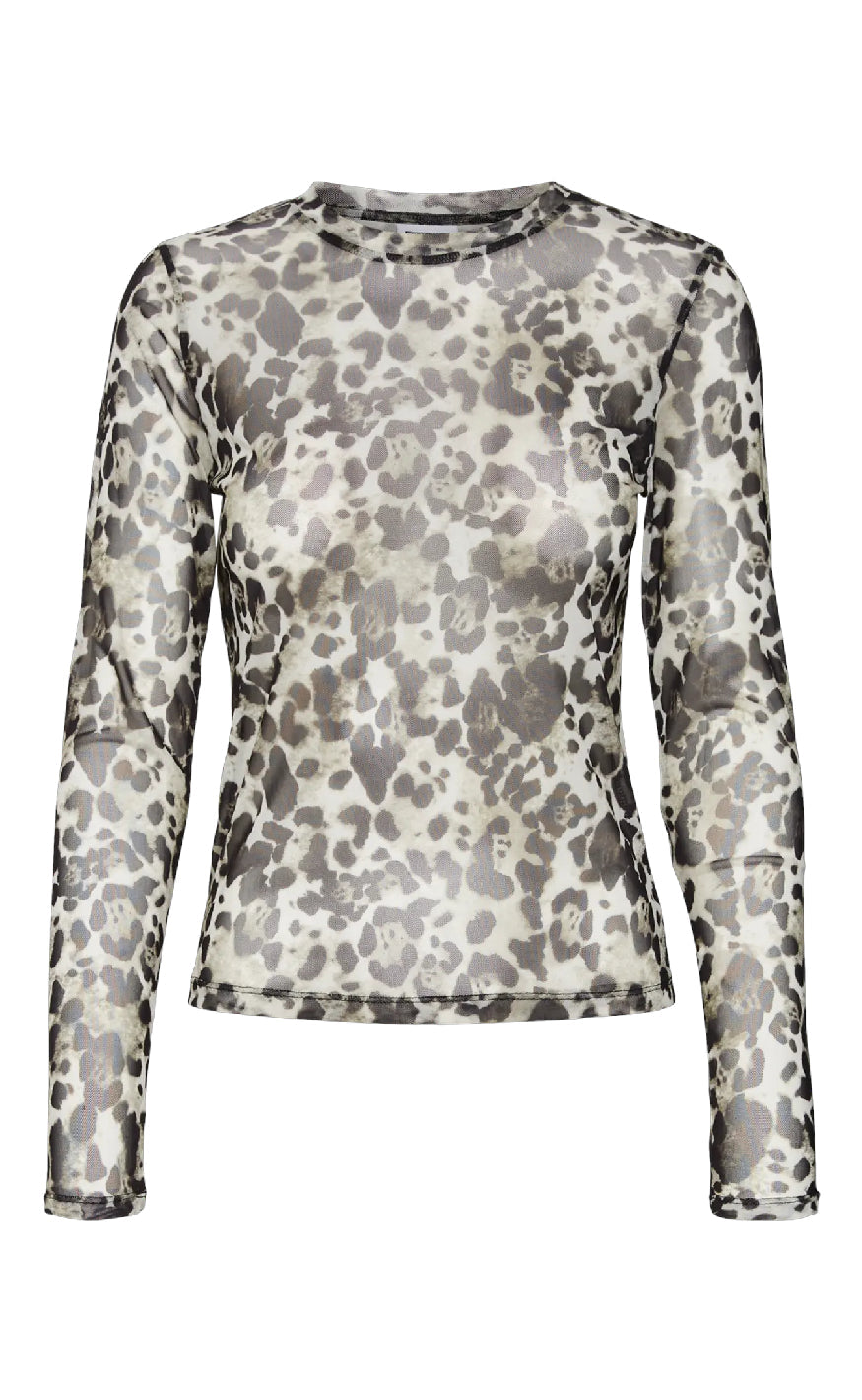 Noisy May Bluse - Judith L/S - Black Leo