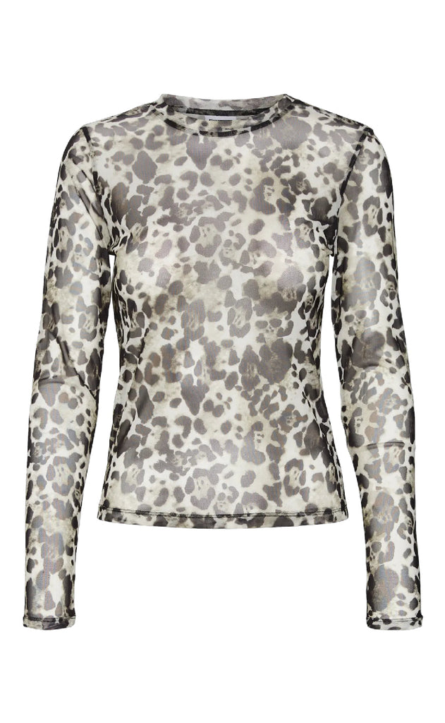 Noisy May Bluse - Judith L/S - Black Leo