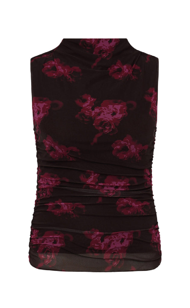 MbyM Topp - Marceline-M - Dark Florella Print