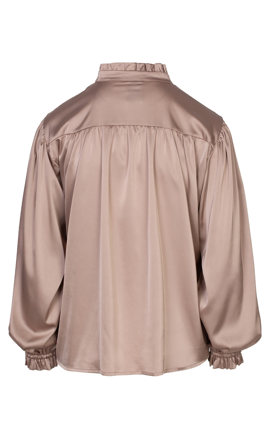 One Two Luxzuz Skjorte - Mian - Light Taupe