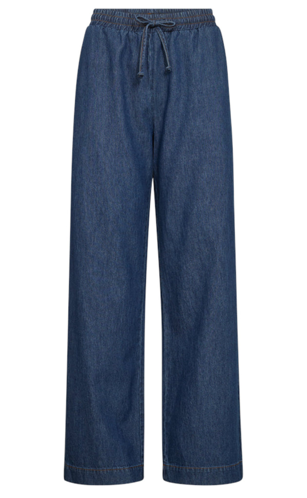 Freequent Bukser - Lisea - Medium Blue Denim