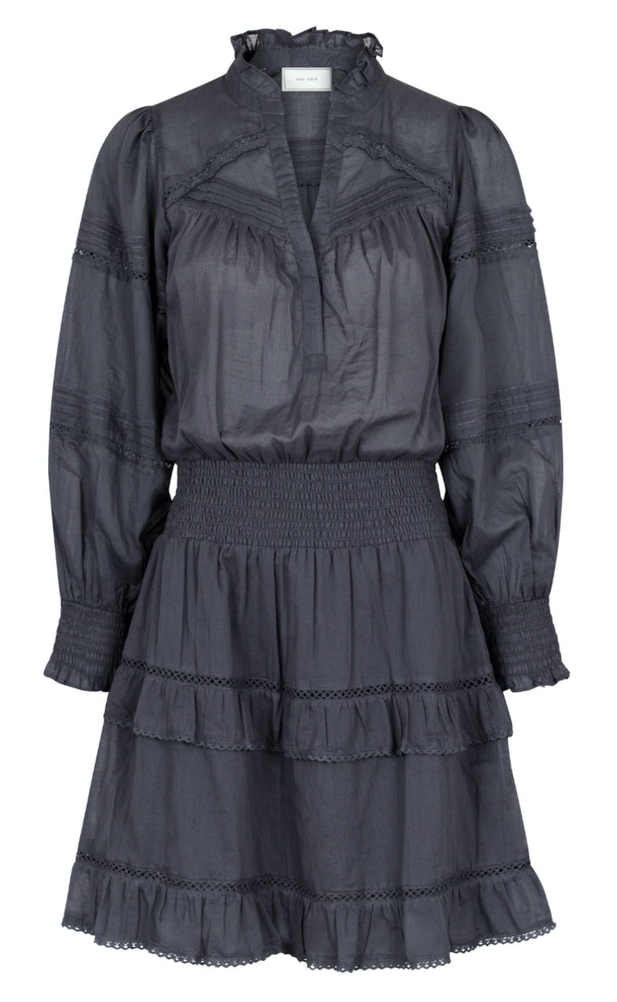 Neo Noir Kjole - Milan S Volie - Dark Grey