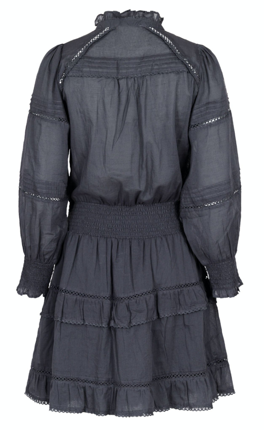 Neo Noir Kjole - Milan S Volie - Dark Grey