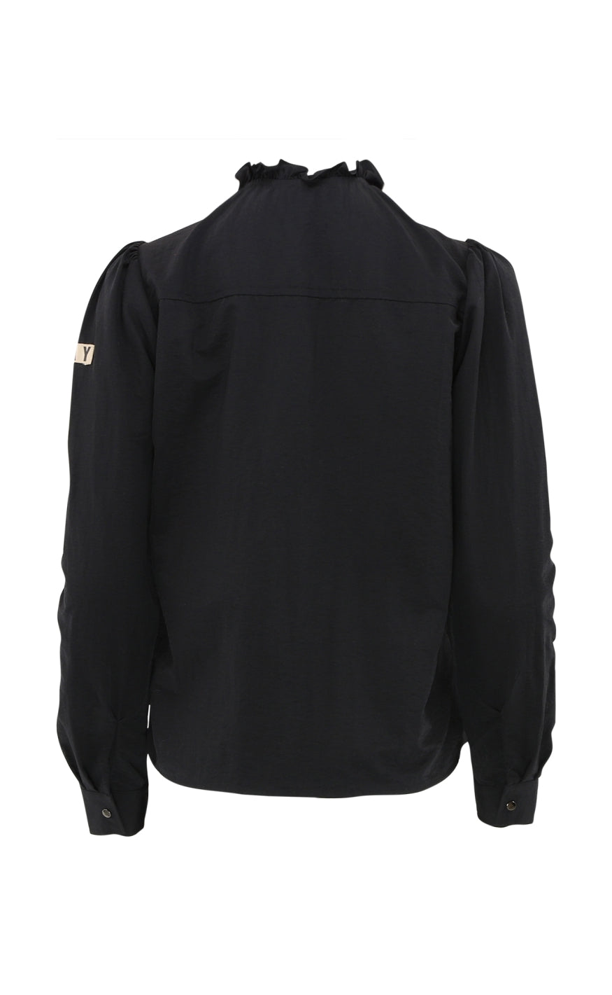 Continue Skjorte - Mili Patch - Black