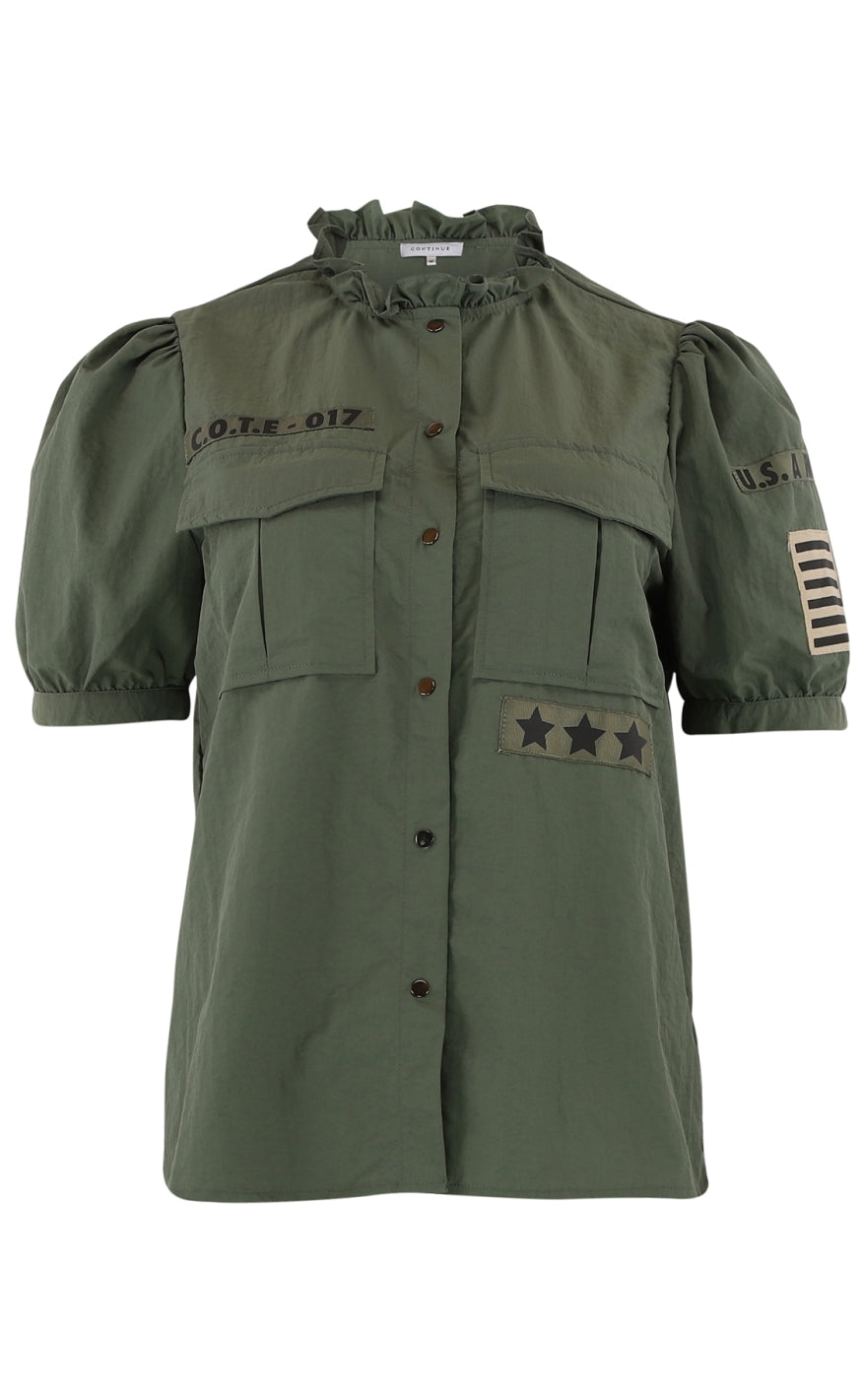 Continue Bluse - Mili - Army