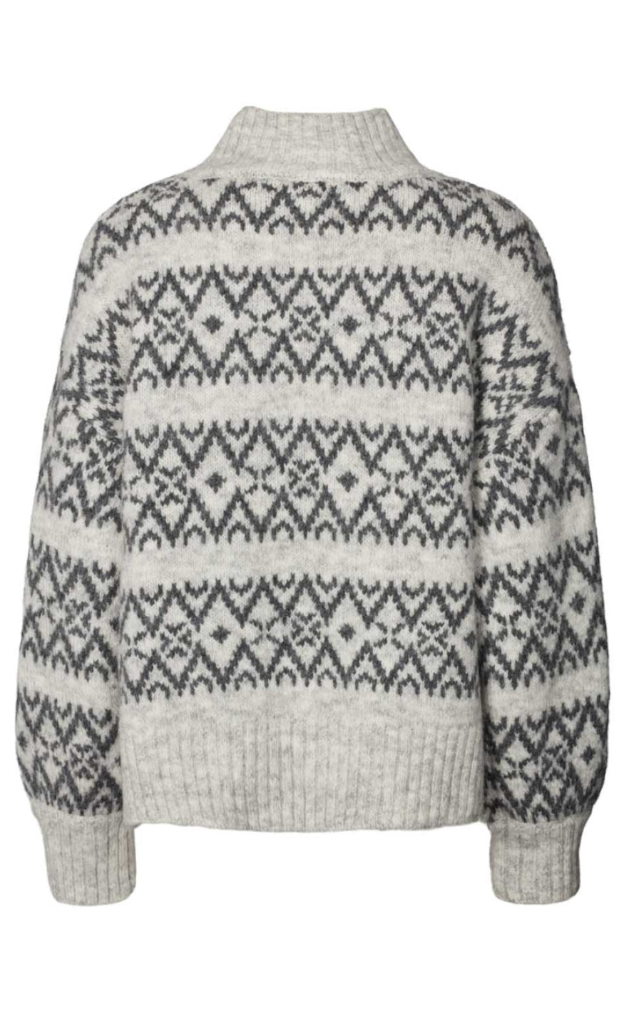 Lollys Laundry Genser - Mille - Light Grey