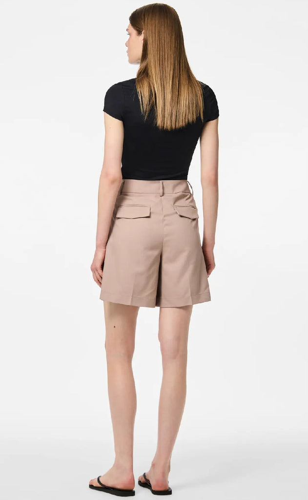 Pieces Shorts - Fami - Silver Mink