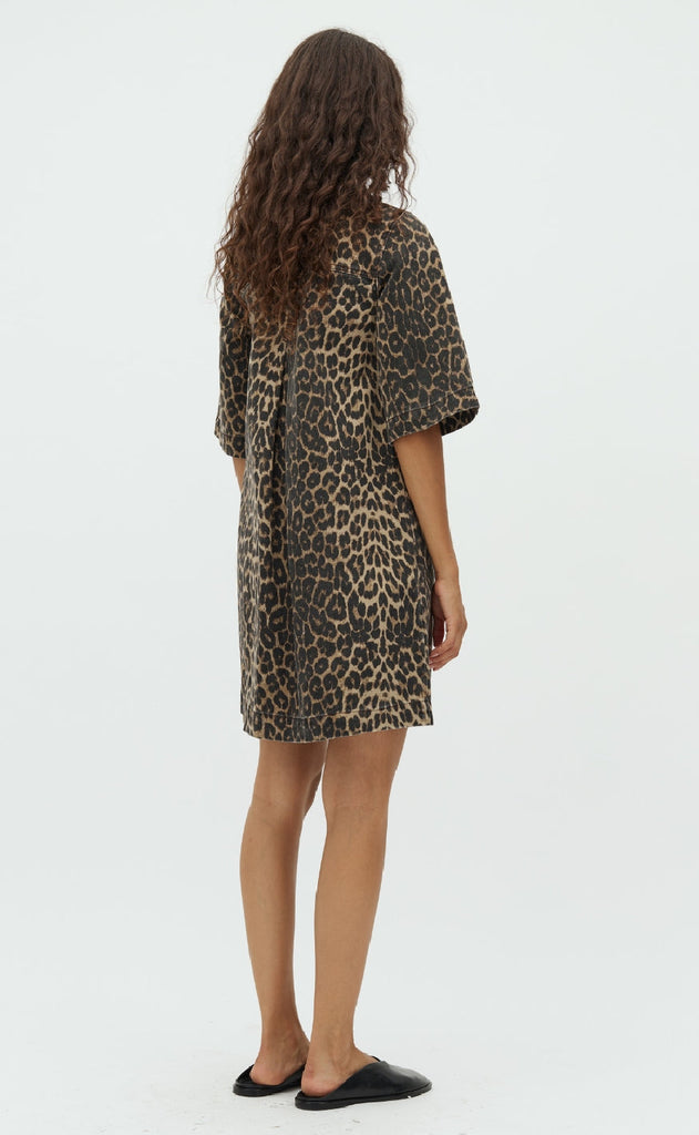 MbyM Kjole - Mira-M - Leopard Mist