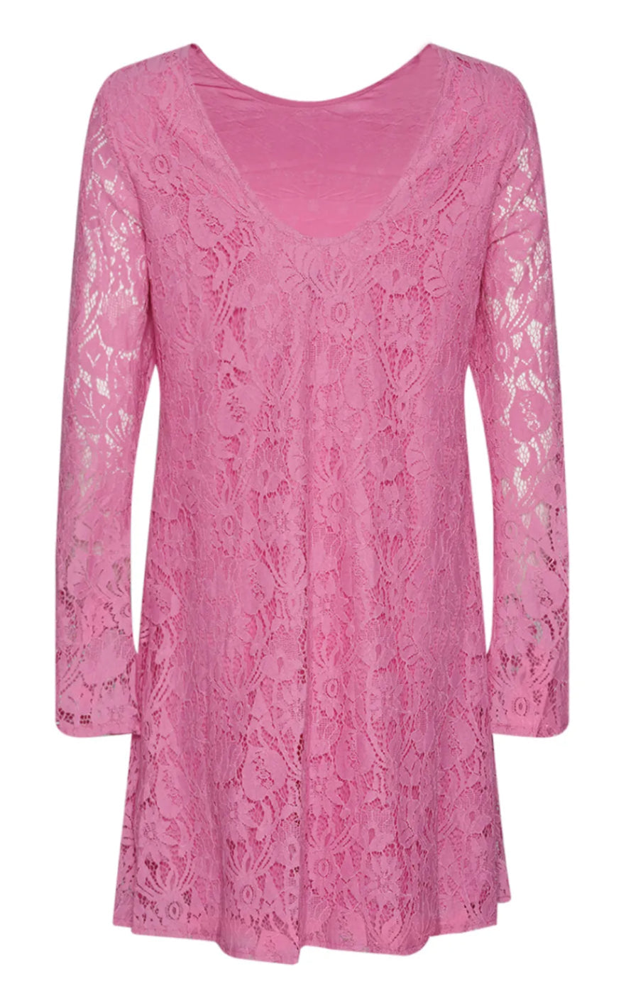 Noella Kjole - Mira Scoop - Candy Pink