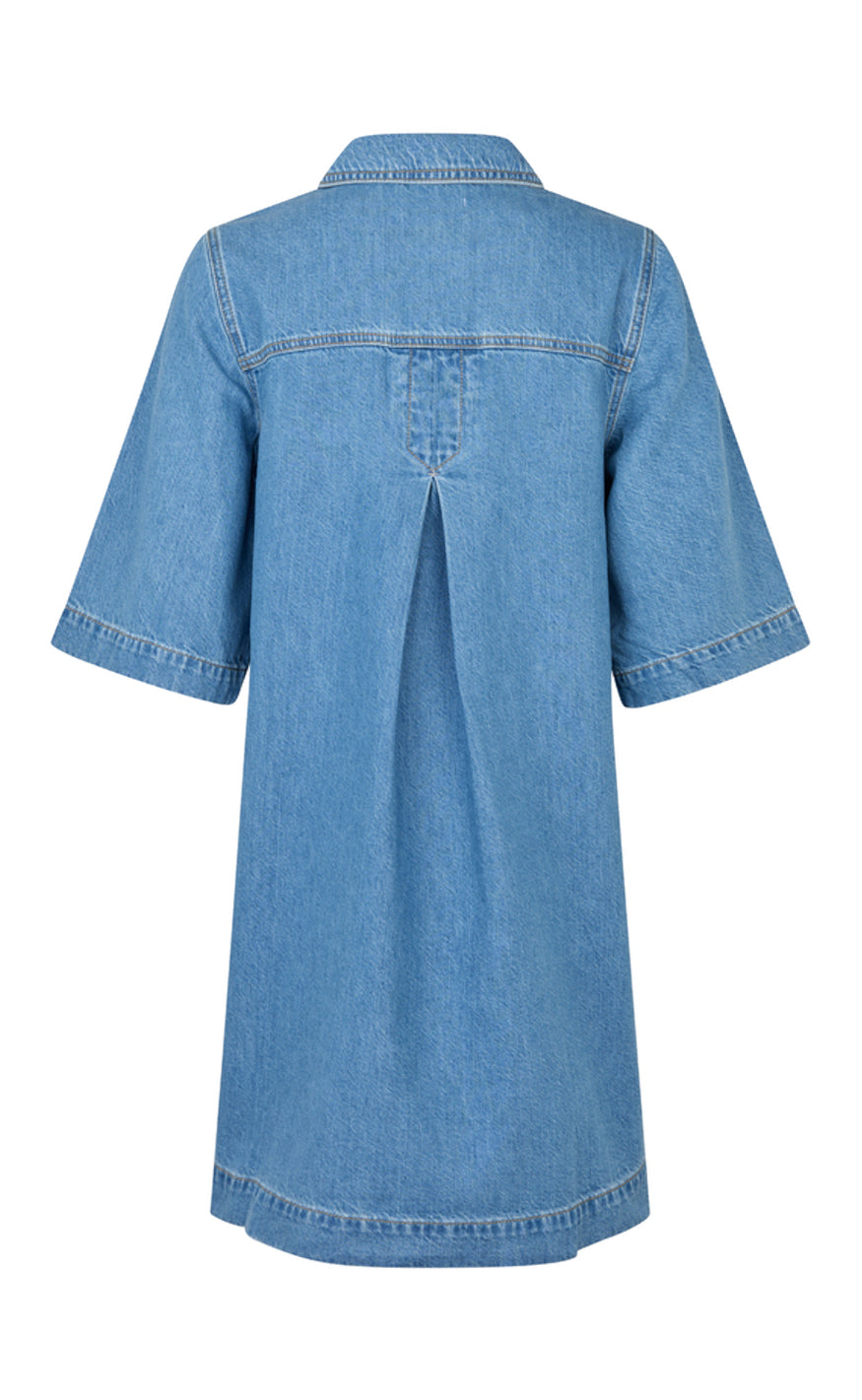 MbyM Kjole - Mira-M - Mid Vintage Blue