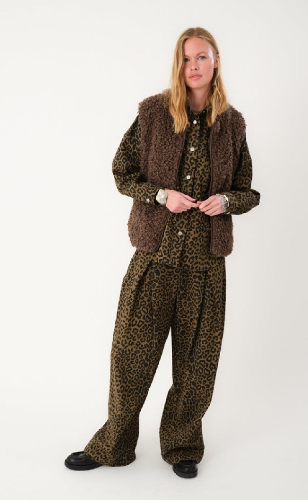 Lollys Laundry Vest - Vada LL - Dark Mokka