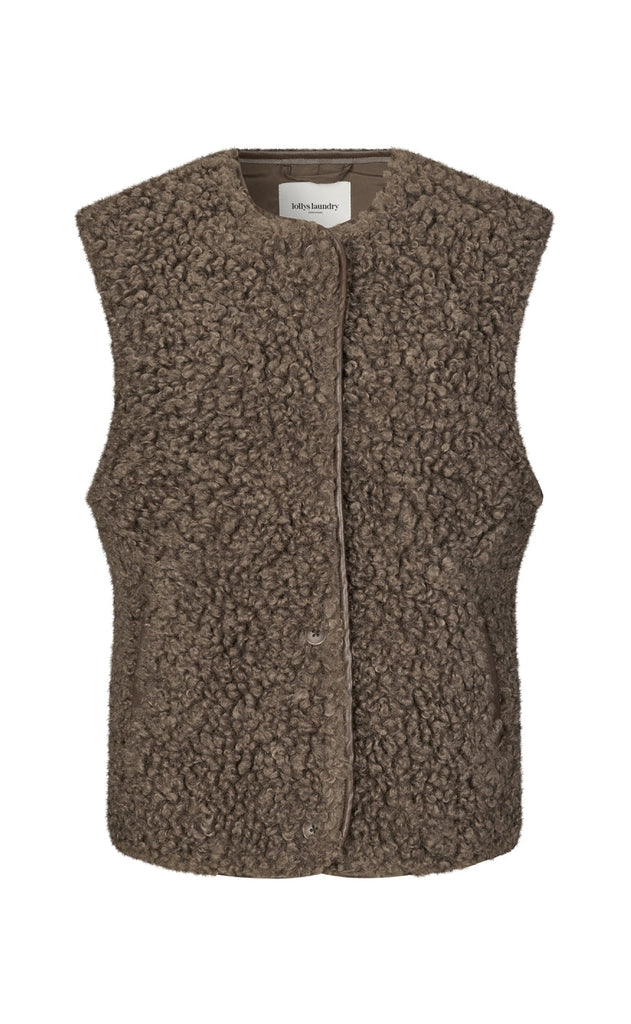 Lollys Laundry Vest - Vada LL - Dark Mokka