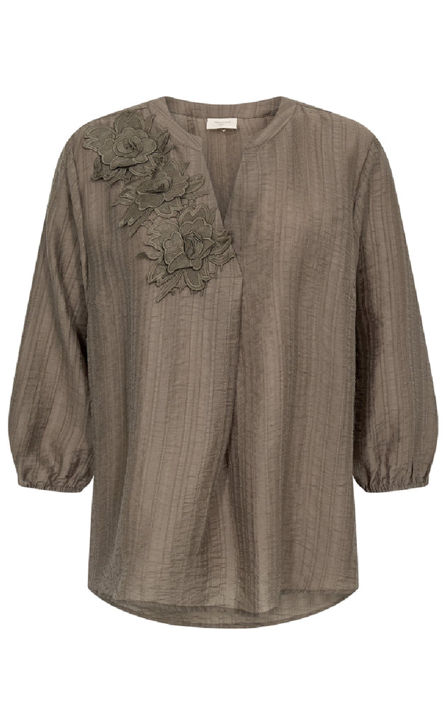 Freequent Bluse - Molla - Morel