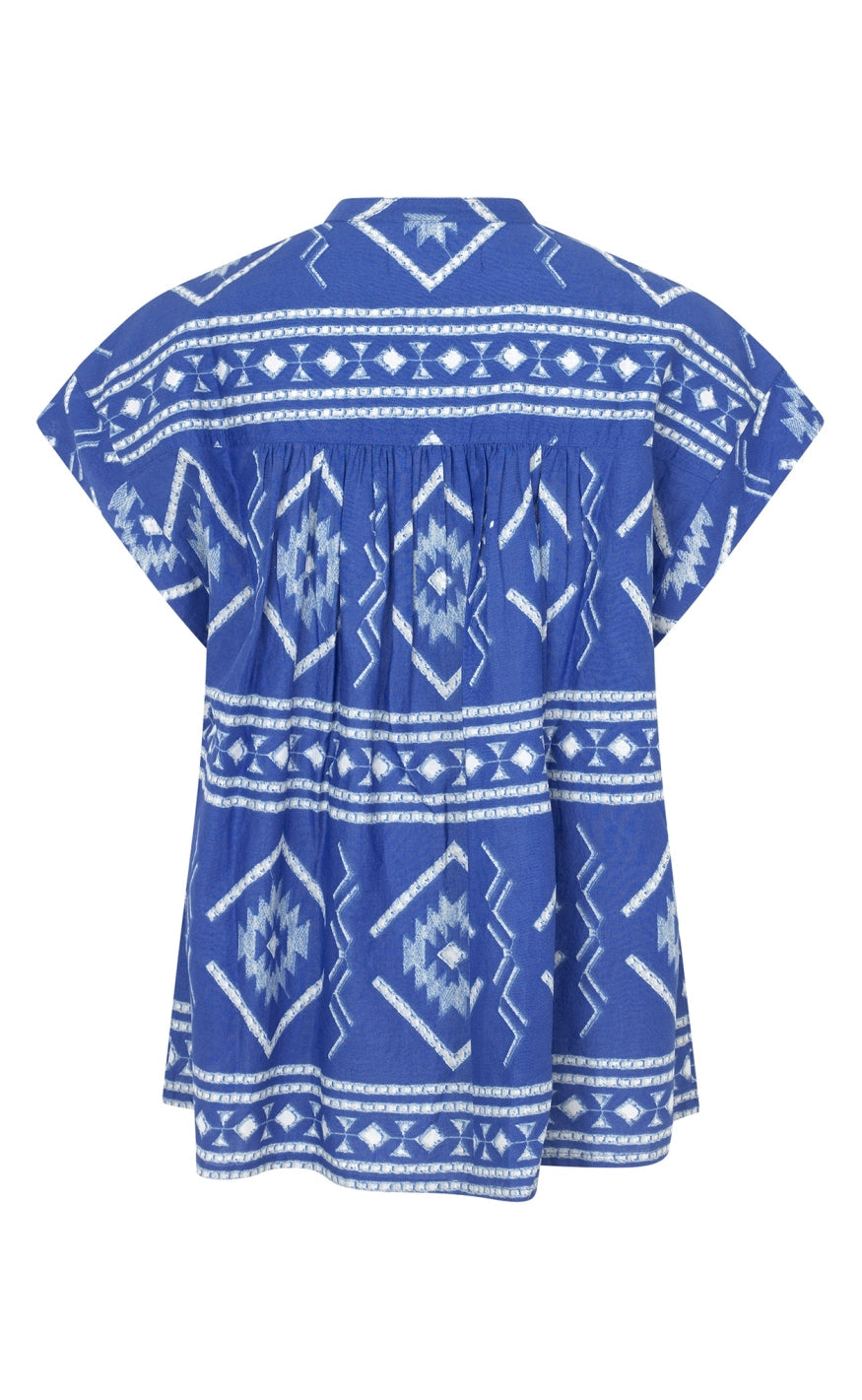 Lollys Laundry Topp - Molly - Blue