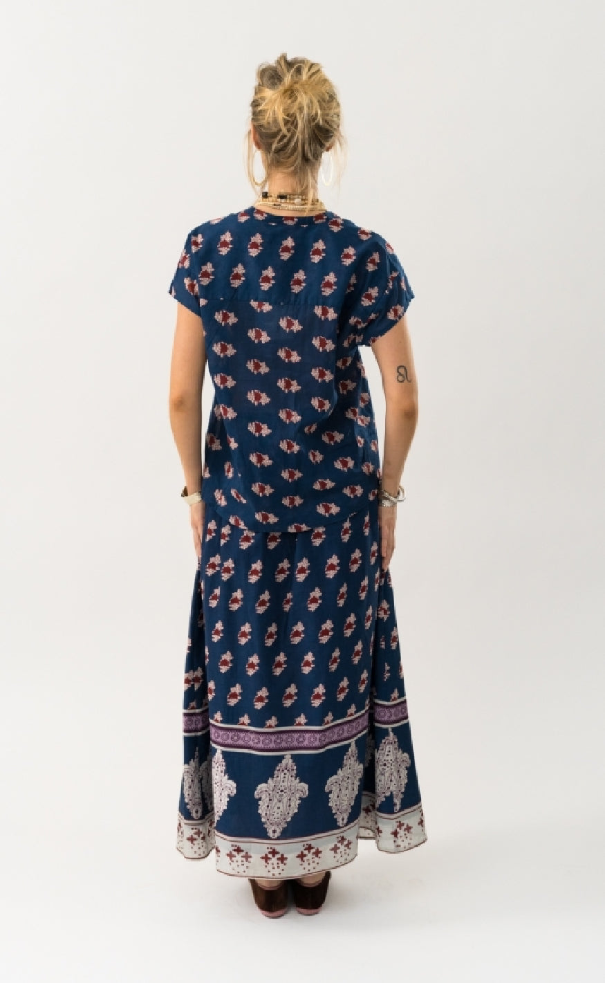 Lollys Laundry Topp - Molly - Dark Blue