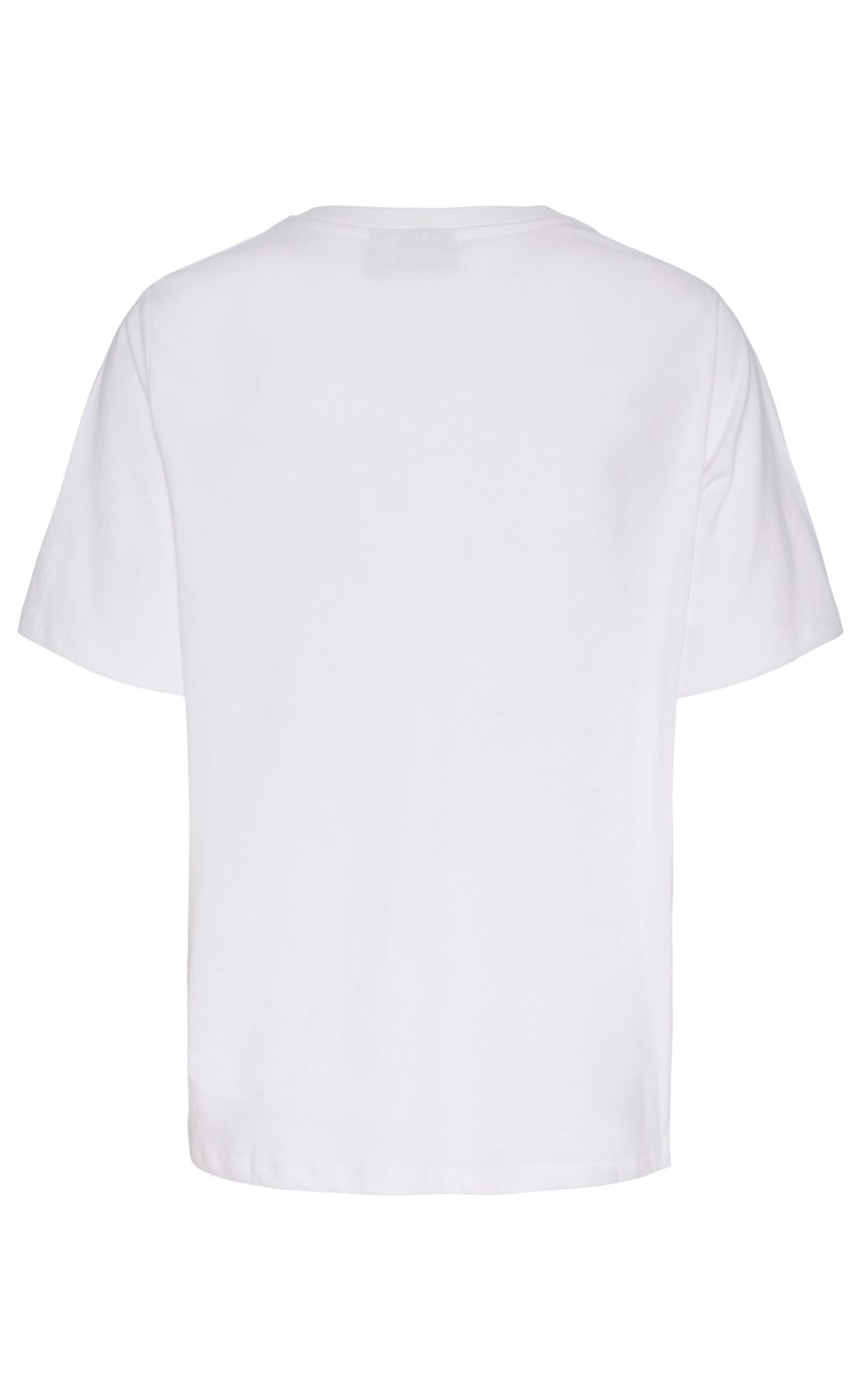 PIECES T-Shirt - Molly - Bright White