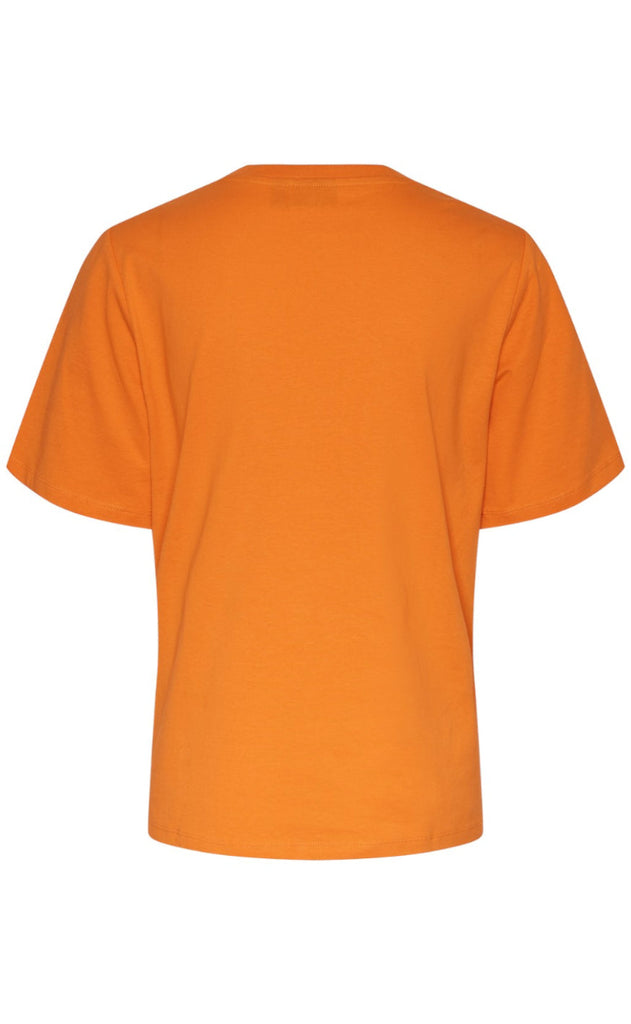 PIECES T-Shirt - Molly - Persimmon Orange