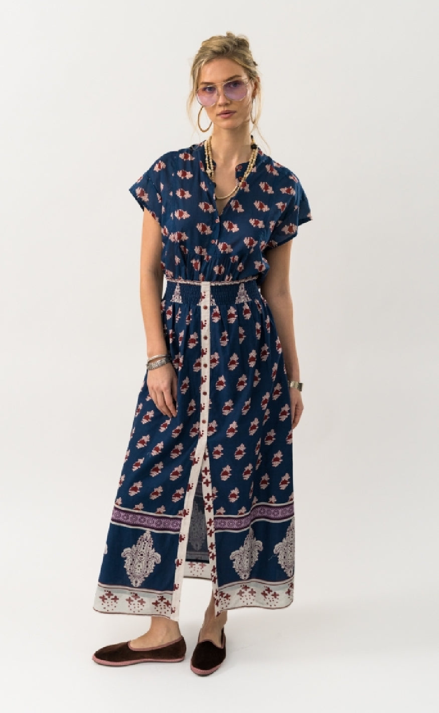 Lollys Laundry Topp - Molly - Dark Blue