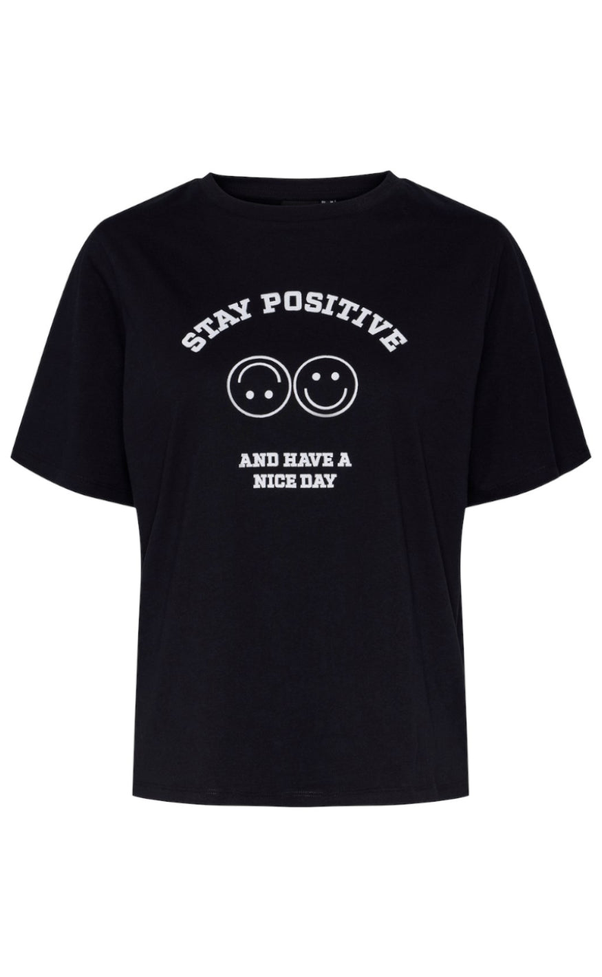 PIECES T-Shirt - Molly - Black
