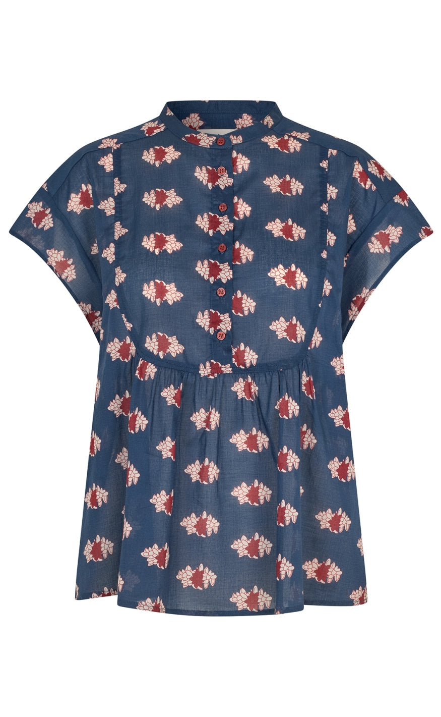 Lollys Laundry Topp - Molly - Dark Blue