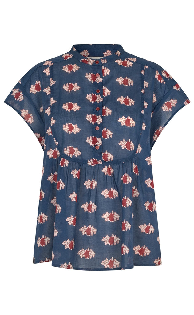Lollys Laundry Topp - Molly - Dark Blue