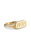 ENAMEL Copenhagen Ring - Mom Statement - Gold