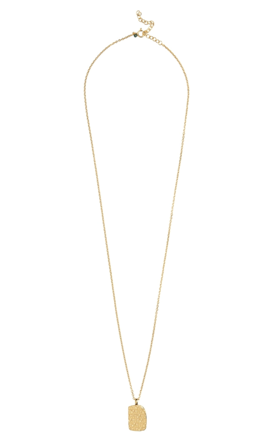 ENAMEL Copenhagen Halskjede - Mom Statement - Gold