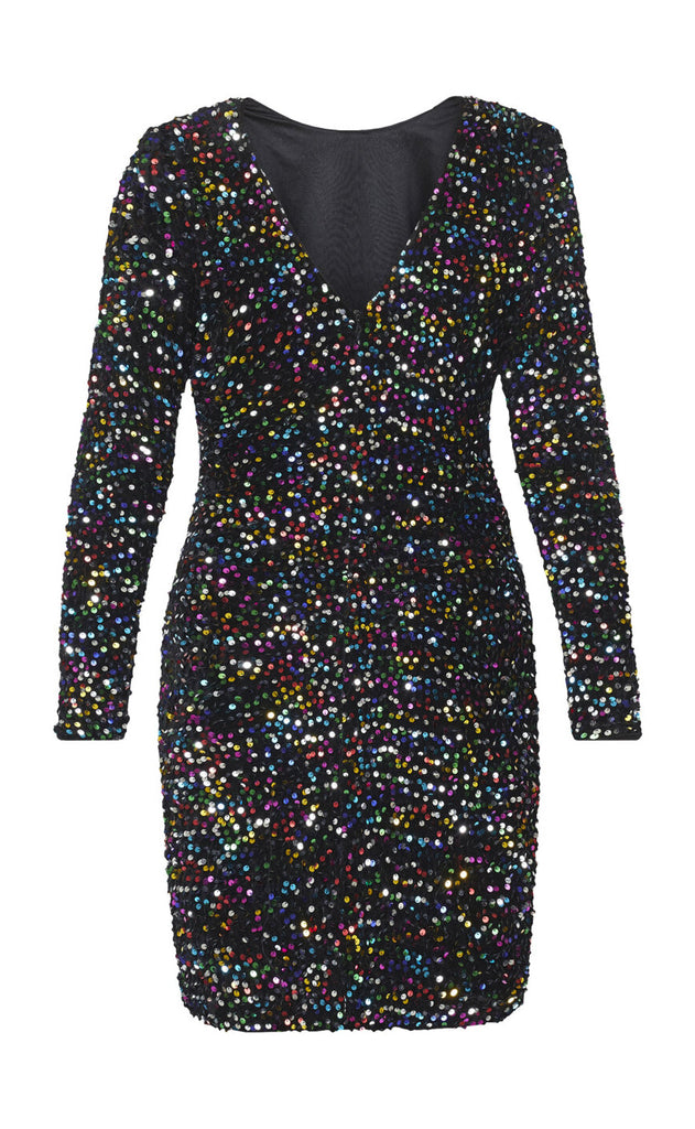 Sisters Point Kjole - Gigi-DR - Black Multi