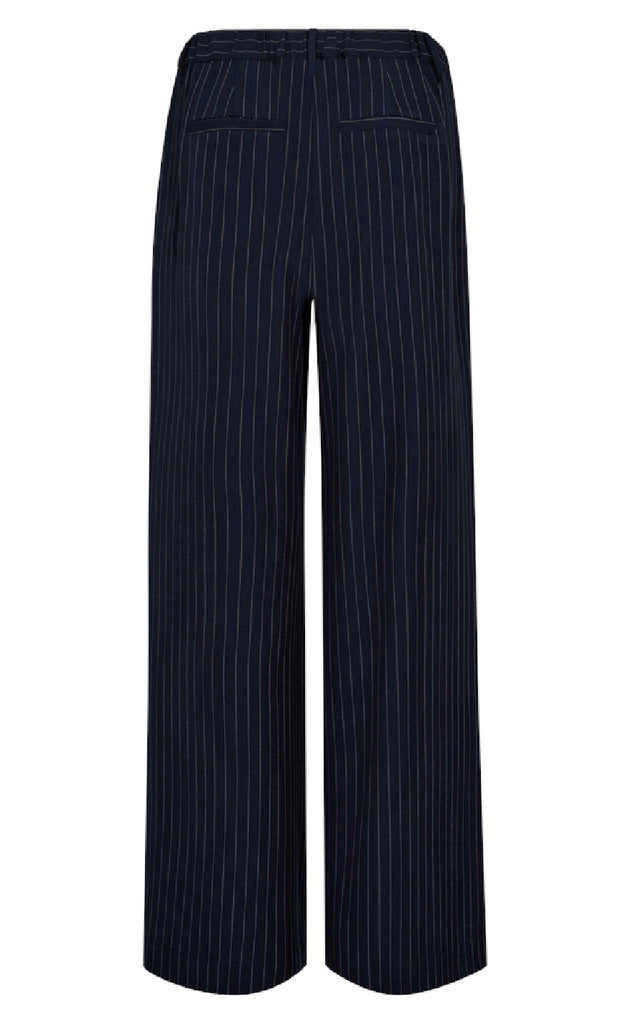 Freequent Bluse - Mynte - Salute w. Star Off-white