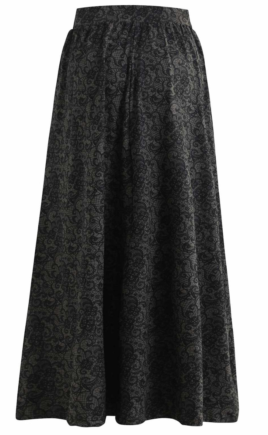 Liberte Skjørt - Alma Loose  - Black Lace