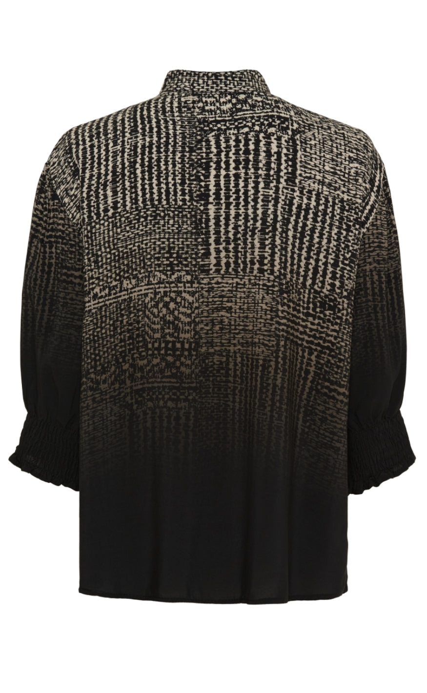 Marta Du Chateau Skjorte - 6317 Unnur - Nero Faded
