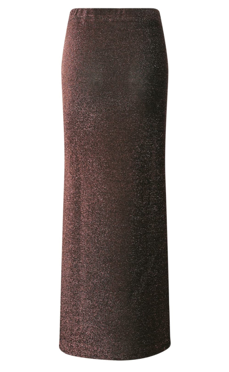 Noella Skjørt - Krystal - Chocolate Brown