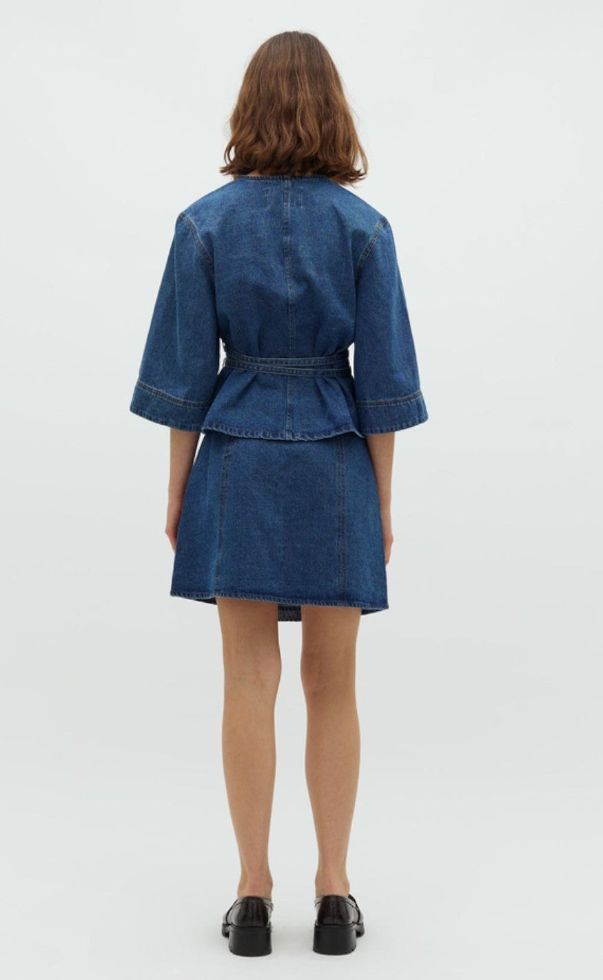 Global Funk Skjørt - Caja - Vintage Blue Wash