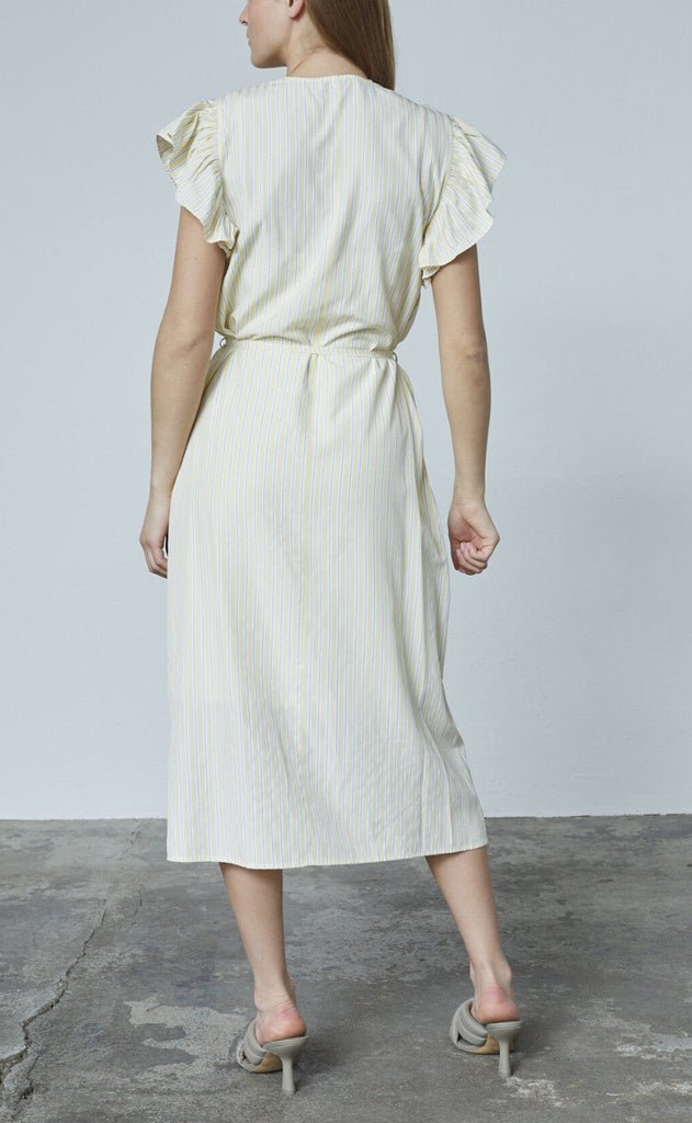 Love & Divine Kjole - Love1383 - Baby Pink/Stripe