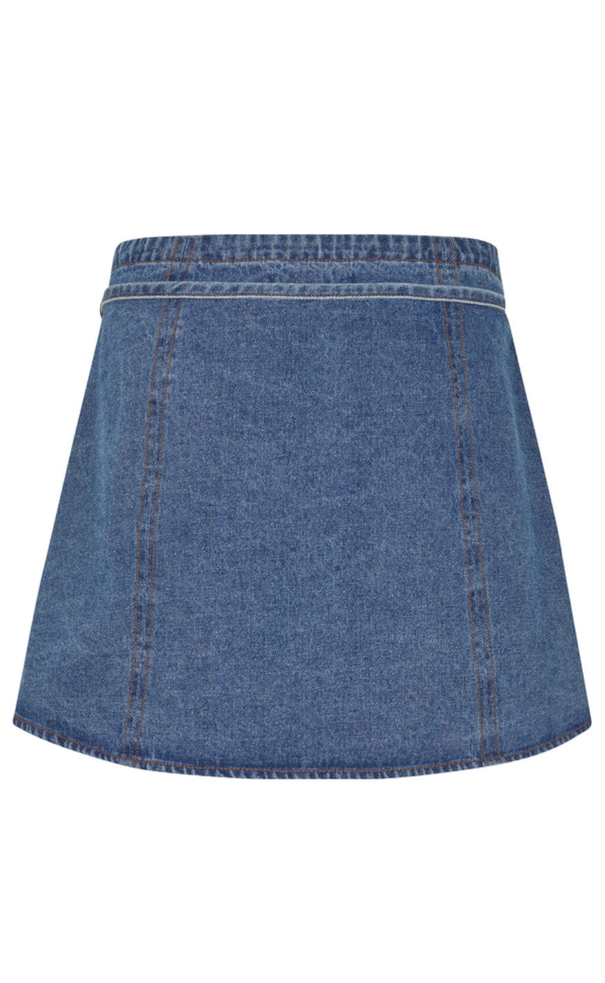 Global Funk Skjørt - Caja - Vintage Blue Wash