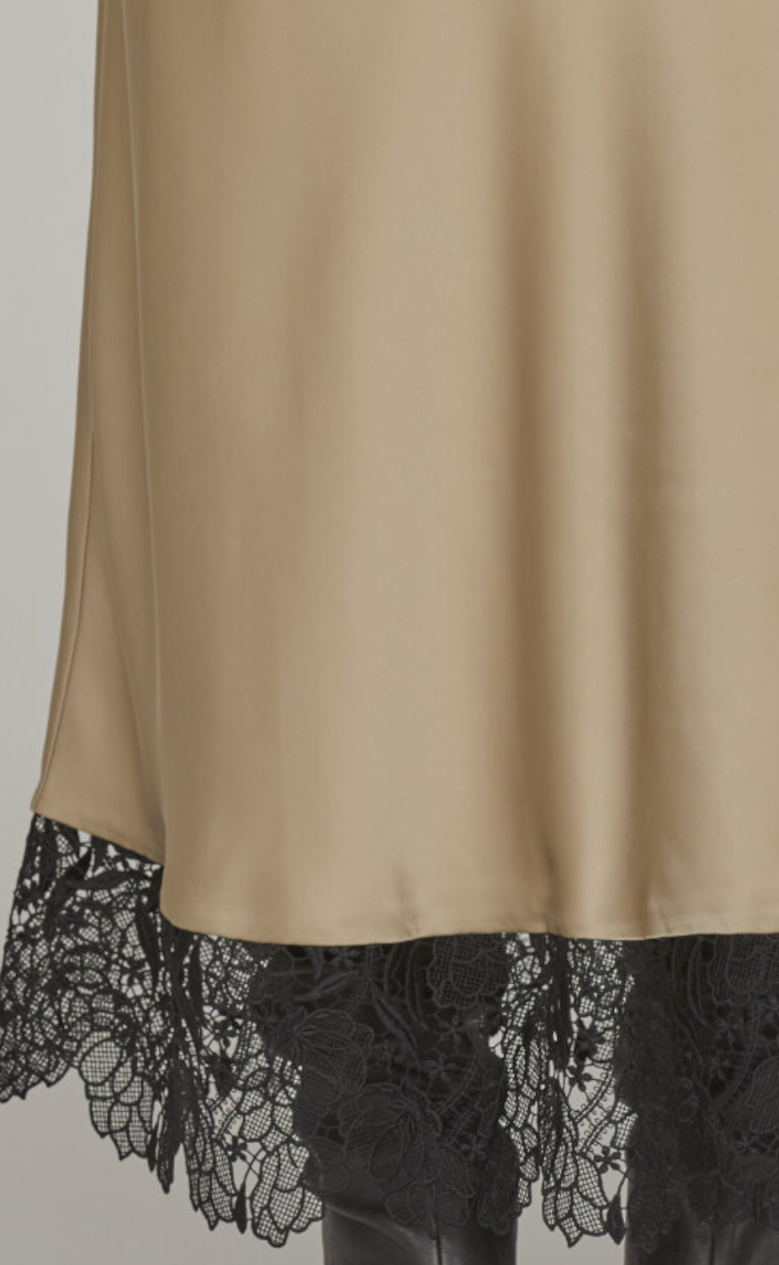 Love & Divine Skjørt - Love1118 - Beige/Black