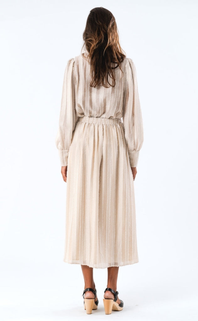 Lollys Laundry Skjørt - Akane Maxi - Creme