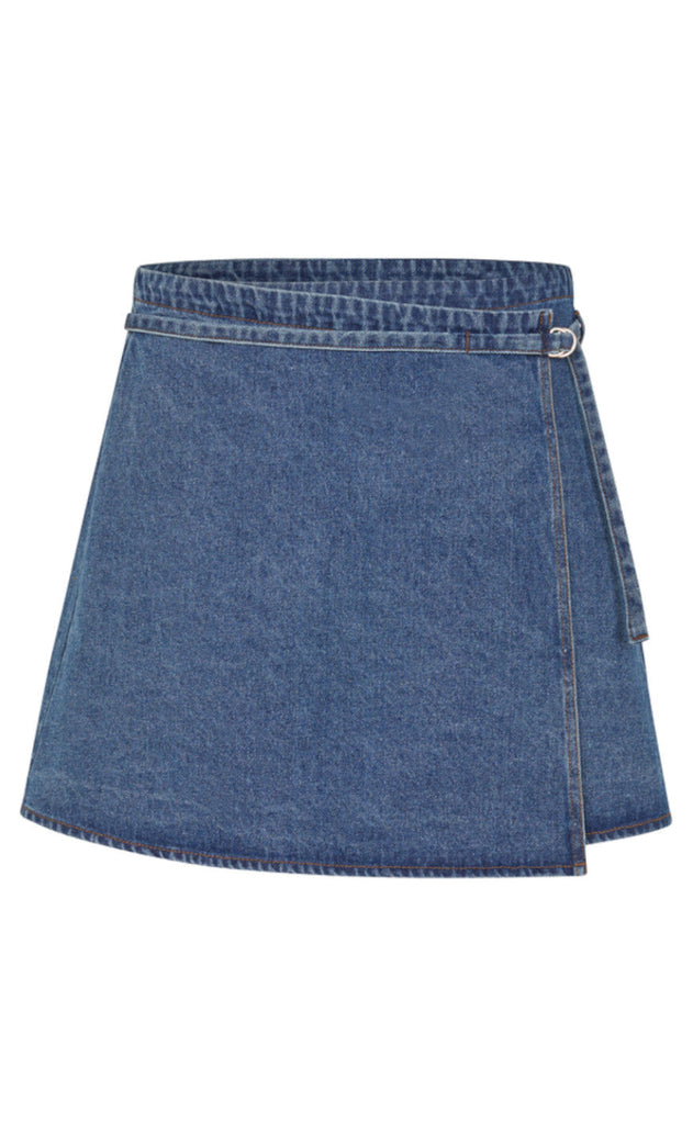 Global Funk Skjørt - Caja - Vintage Blue Wash