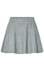 Pieces Skjørt - Familla - Medium Grey Melange