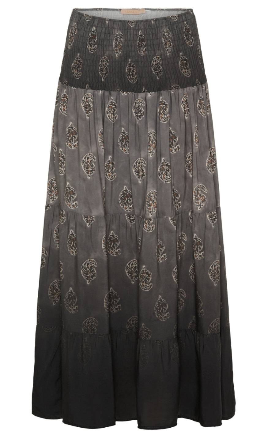 Marta Du Chateau Skjørt - 5201 - Grey Faded