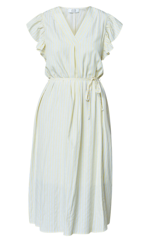 Love & Divine Kjole - Love1383 - Baby Pink/Stripe