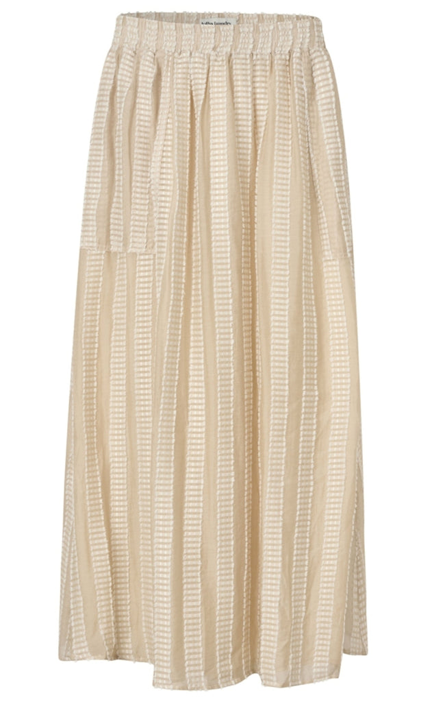 Lollys Laundry Skjørt - Akane Maxi - Creme