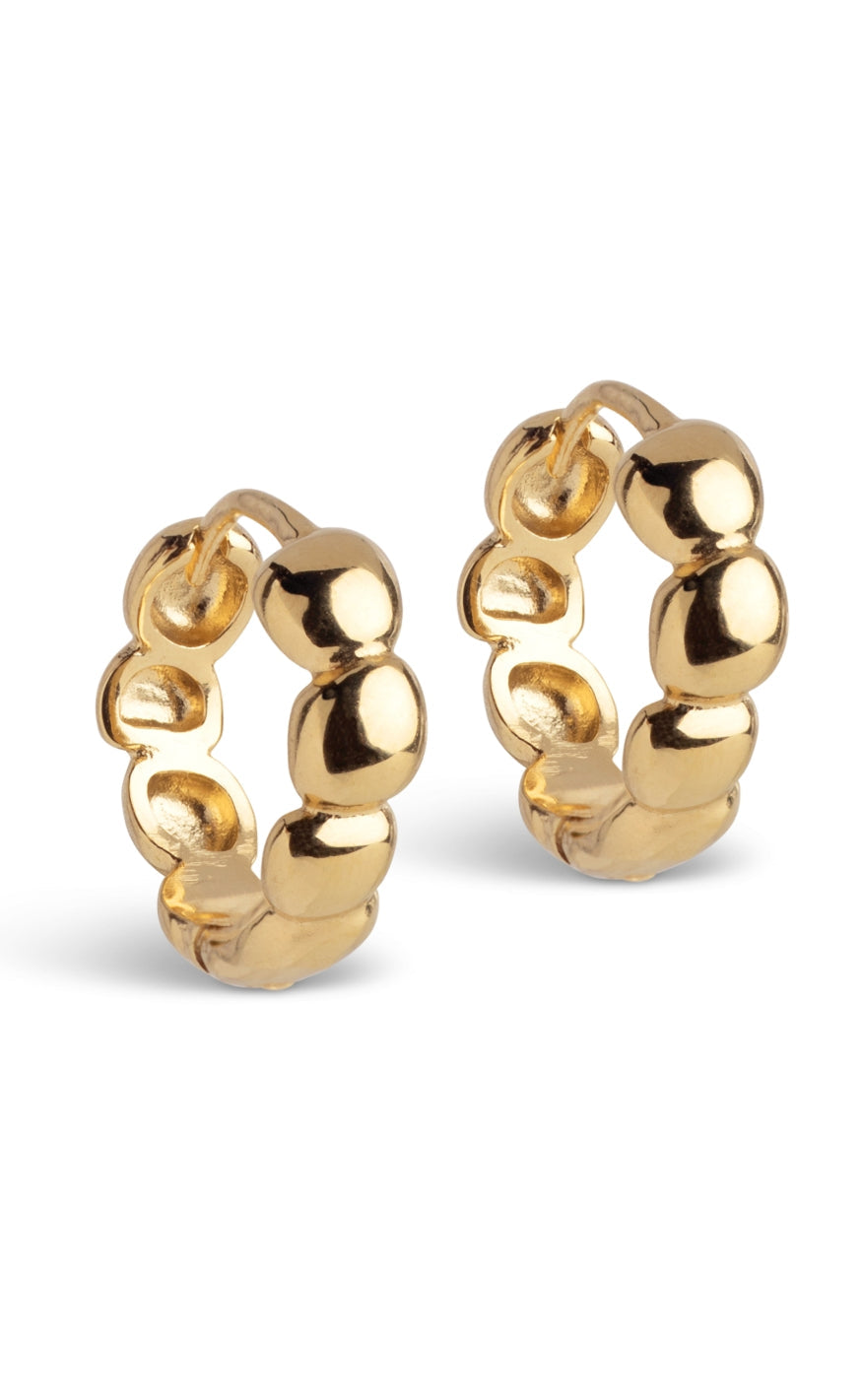 ENAMEL Copenhagen Øreringer - Nara Hoops - Gold Colour