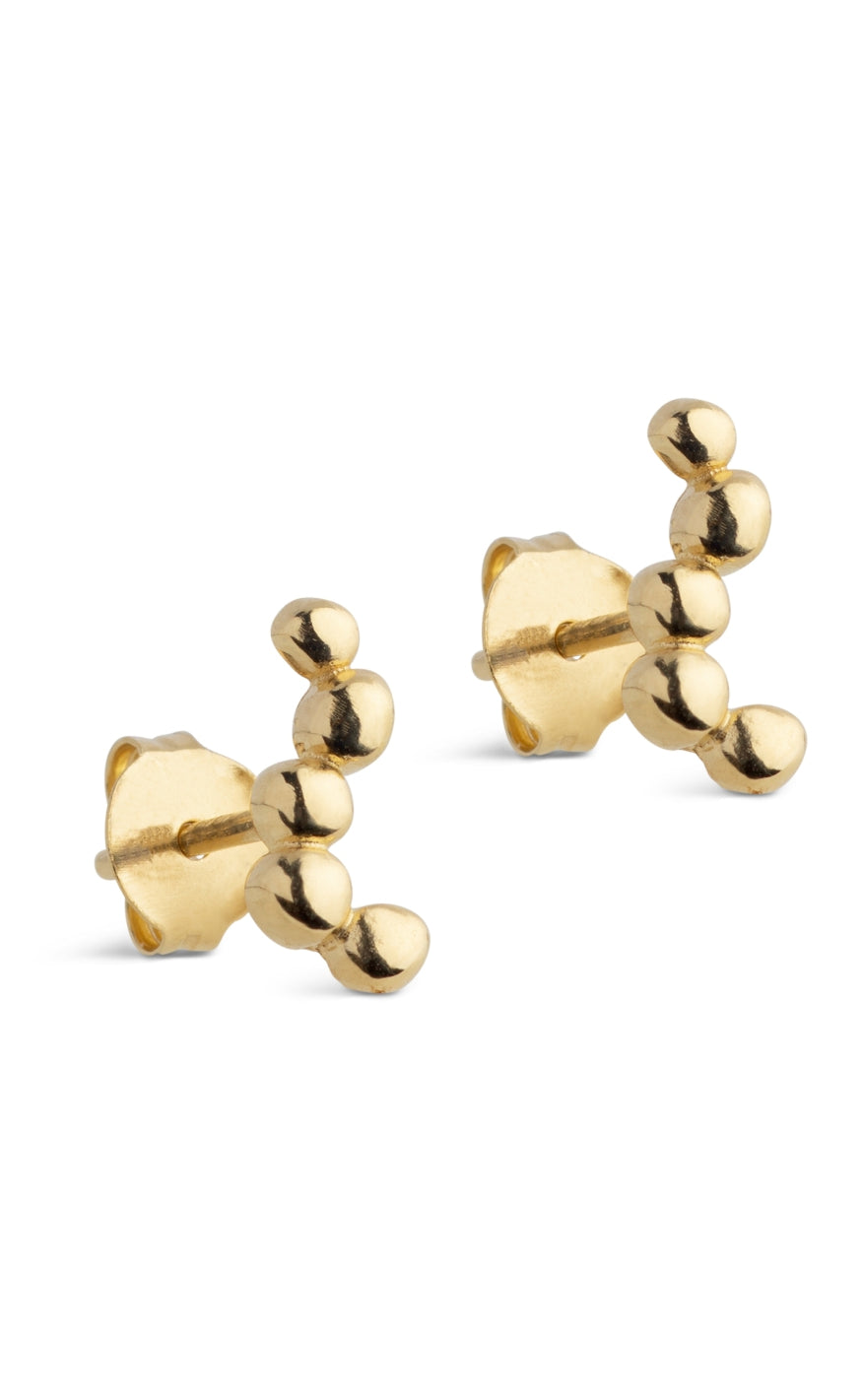 ENAMEL Copenhagen Øreringer - Nara Long - Gold Colour