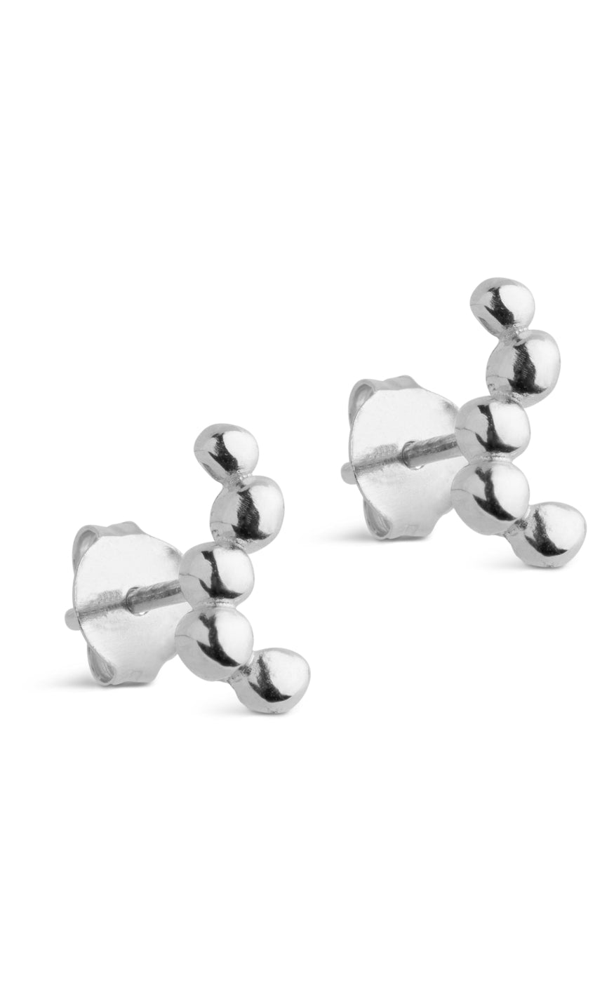 ENAMEL Copenhagen Øreringer - Nara Long - Silver Colour