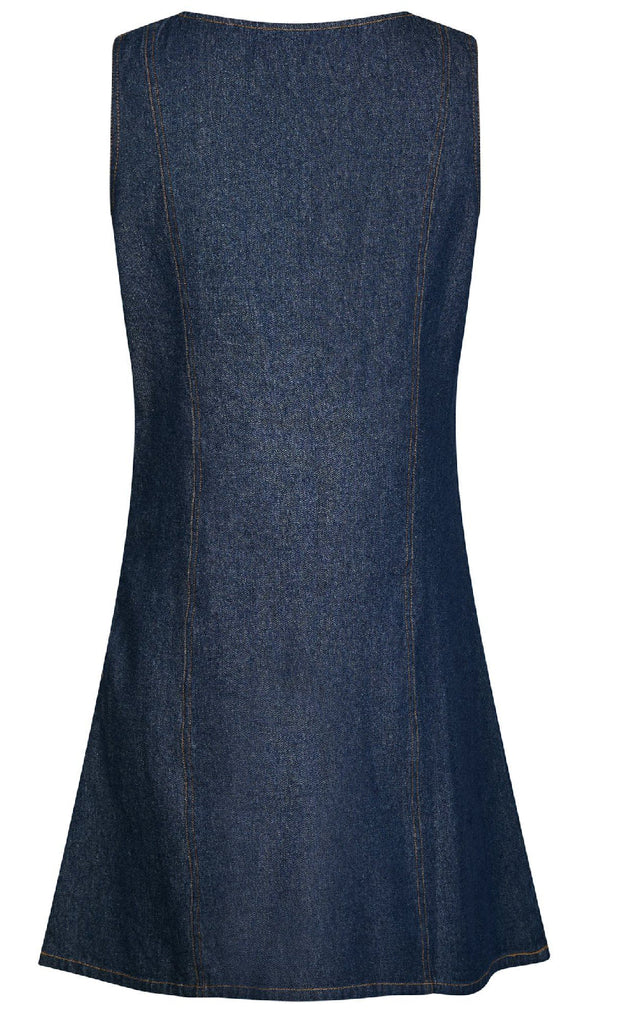 Neo Noir Kjole - Nava - Dark Blue