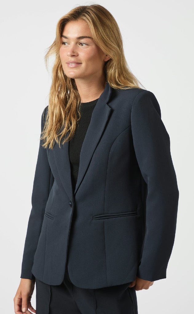 Neo Noir Blazer - Francine - Dark Navy